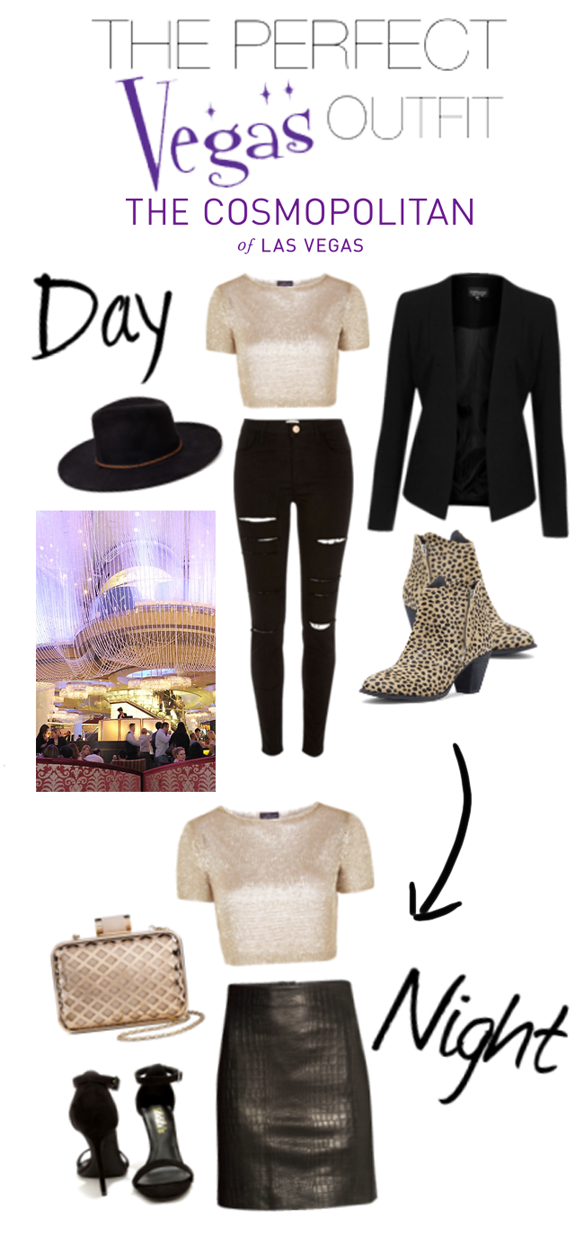 Vegas Outfit: Day to Night - A Good Hue