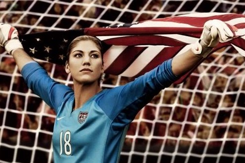 Team USA goalkeeper Hope Solo is moving from the pitch to the dancefloor