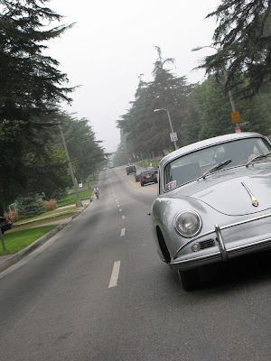 Spotted this picture perfect old Porsche coupe speeding down Los Feliz Blvd