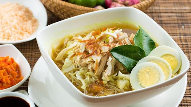 resep soto lamongan, bumbu soto lamonga, cara membuat soto lamongan