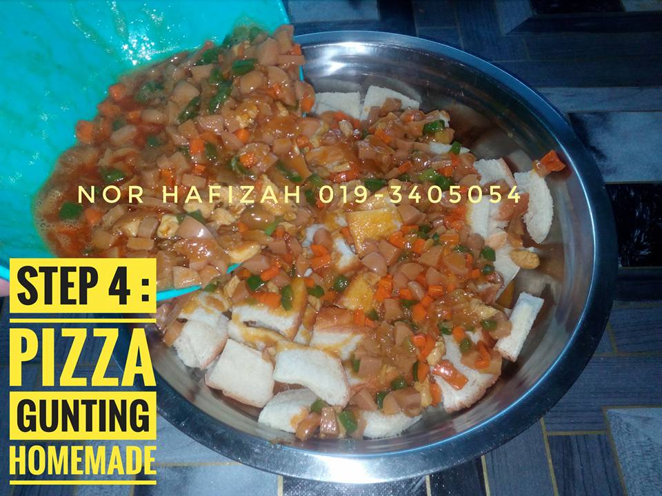 Resepi Pizza Gunting Homemade Viral  Never Lose Hope