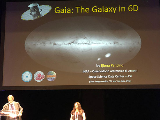 COSPAR 2018 general session presentation on Gaia: The Galaxy in 6D (Source: Elena Pancino)
