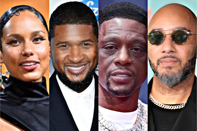 Swizz Beatz Applauds Usher & Alicia Keys' Super Bowl Show Amidst Online Speculation