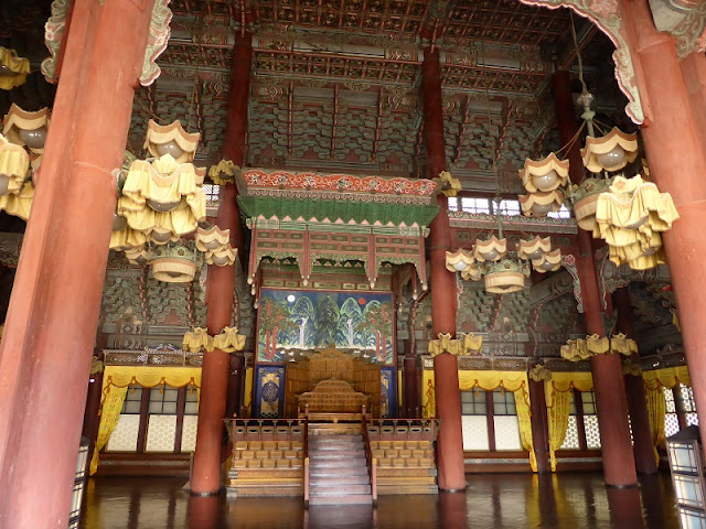 Salón del trono del Palacio de Changdeokgung