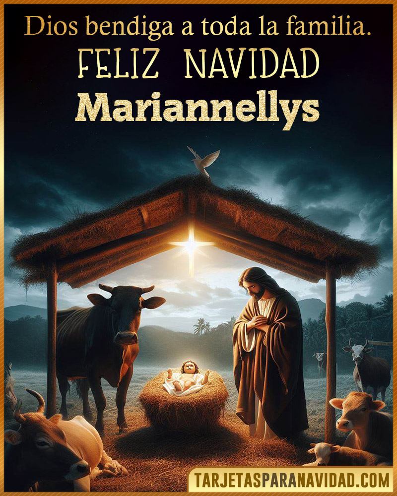 Feliz Navidad Mariannellys
