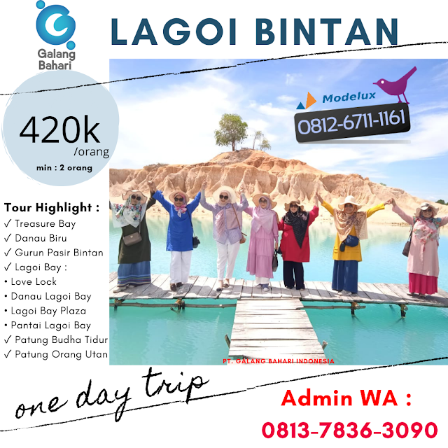 Pengalaman ke Bintan dengan Wisata Galang Bahari Tour Travel 0812-6711-1161