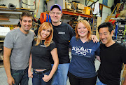 Tory, Kari, James, Jennifer, Grant @ Mythbusters