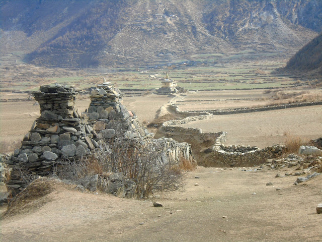 Manaslu terrace Valley 