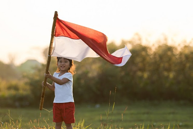 gambar bendera merah putih indonesia