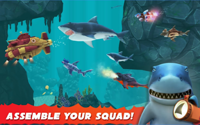 Hungry Shark Evolution v4.5.0 Mod Apk Terbaru Unlimited Coin