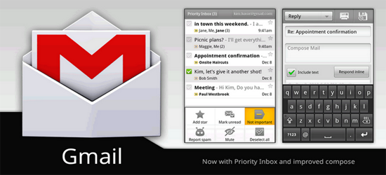 Gmail App For Andriod