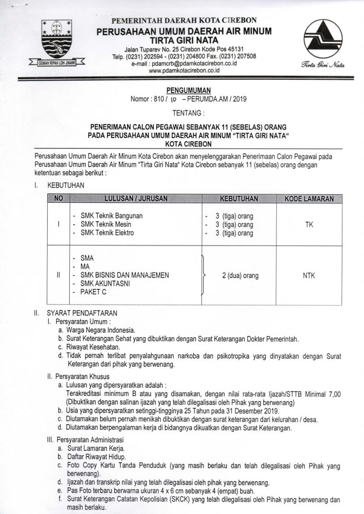 Contoh Surat Keterangan Tidak Menggunakan Air Pdam ...