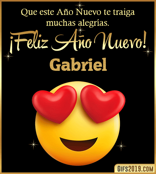 Gif animado feliz año nuevo gabriel Gif animado feliz año nuevo gabriel