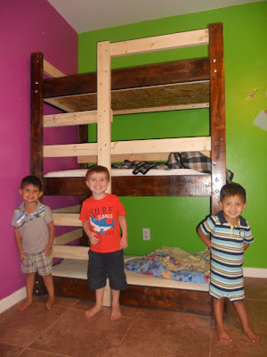 Triple Bunk Bed