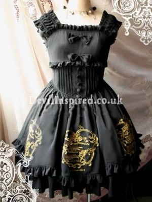 Silky Angel Embroidery Rococo Lolita Dress