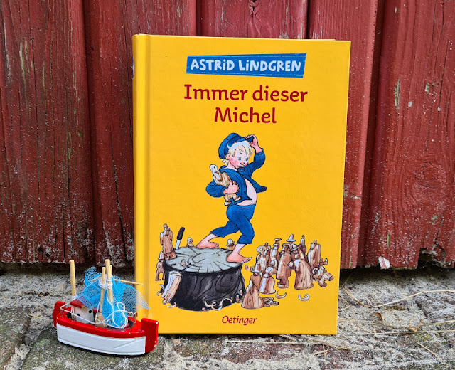Das Bücherboot: Bücher für Euren Schweden-Urlaub. Teil 2: Schwedische Kinderbücher. "Immer dieser Michel" ist ein Buch, das bei unseren Kindern sehr beliebt ist und spielt in der Region Småland, in die wir gereist sind.