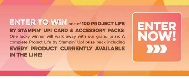 Project Life by Stampin' Up! GIVEAWAY http://bit.ly/1tvnz2d