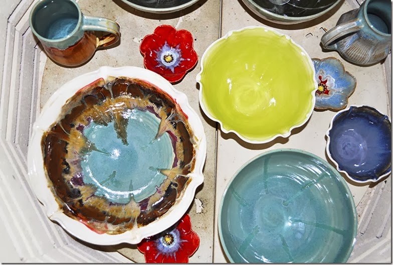 bottom of kiln firing
