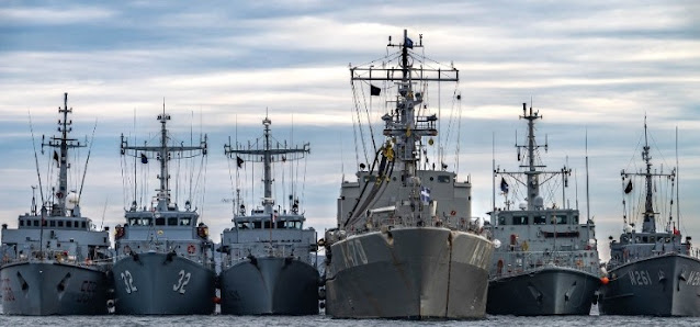 Amid Russo-Ukrainian War Tensions, 40 NATO Warships Arrive in Stockholm