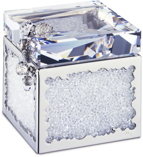 bling jewellery box, crystal cube