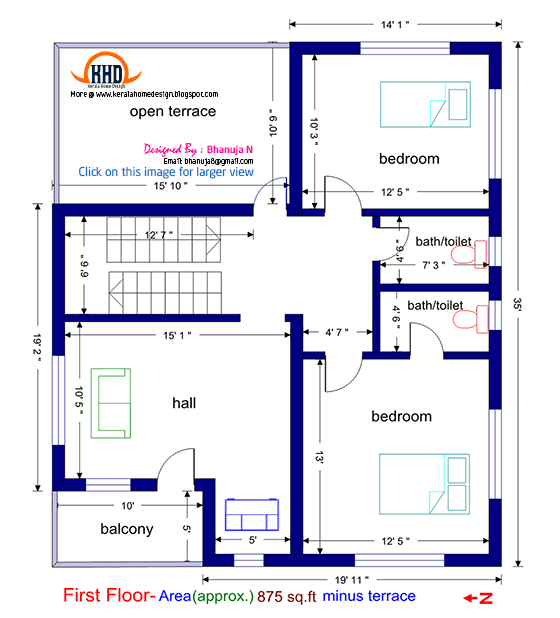 First floor plan