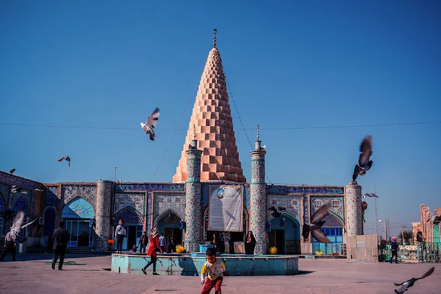 The conis dome of Danial shrine in Susa.