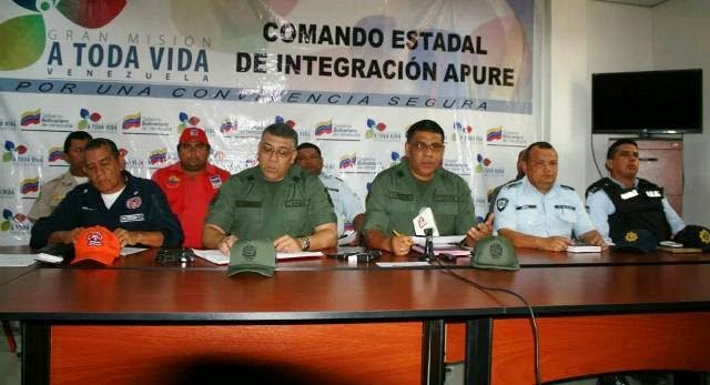 Más de 2 mil 100 funcionarios velarán por la seguridad de temporadistas en Apure.