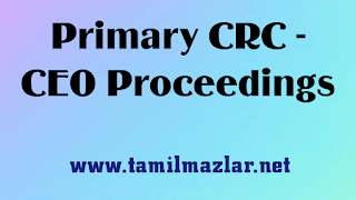 Primary CRC - CEO Proceedings