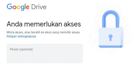 Google Drive Tidak Perlu Izin