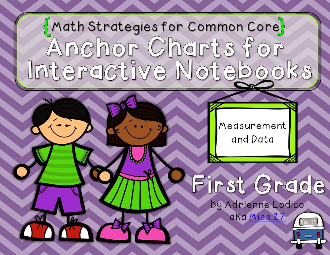 http://www.teacherspayteachers.com/Product/Anchor-Charts-for-Interactive-Notebooks-CCSS-Measurement-and-Data-Grade-1-1167427