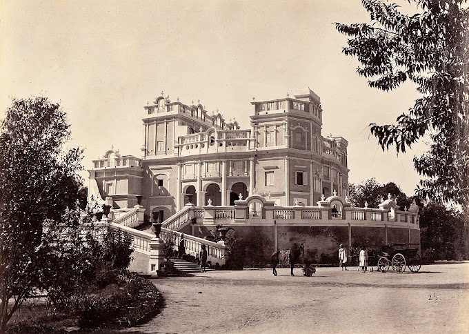 Kamra Palace or Gol Kothi of Kapurthala, Punjab, India | Rare & Old Vintage Photos (1890)