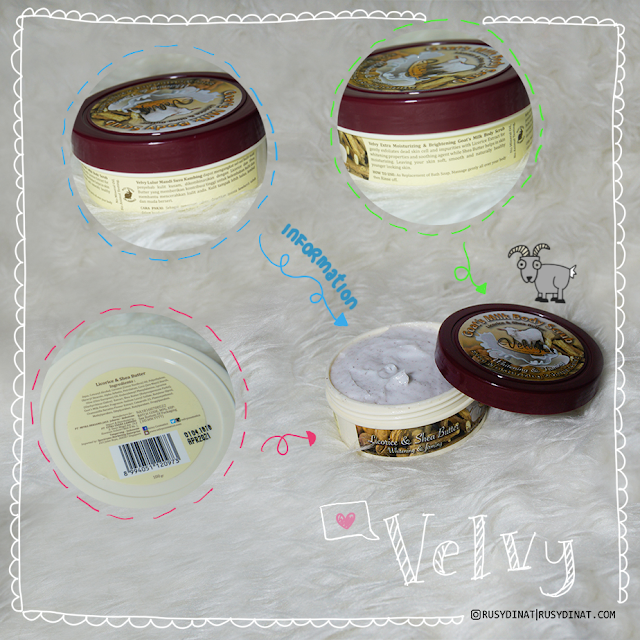 Velvy Goat’s Milk Licorice & Shea Butter 