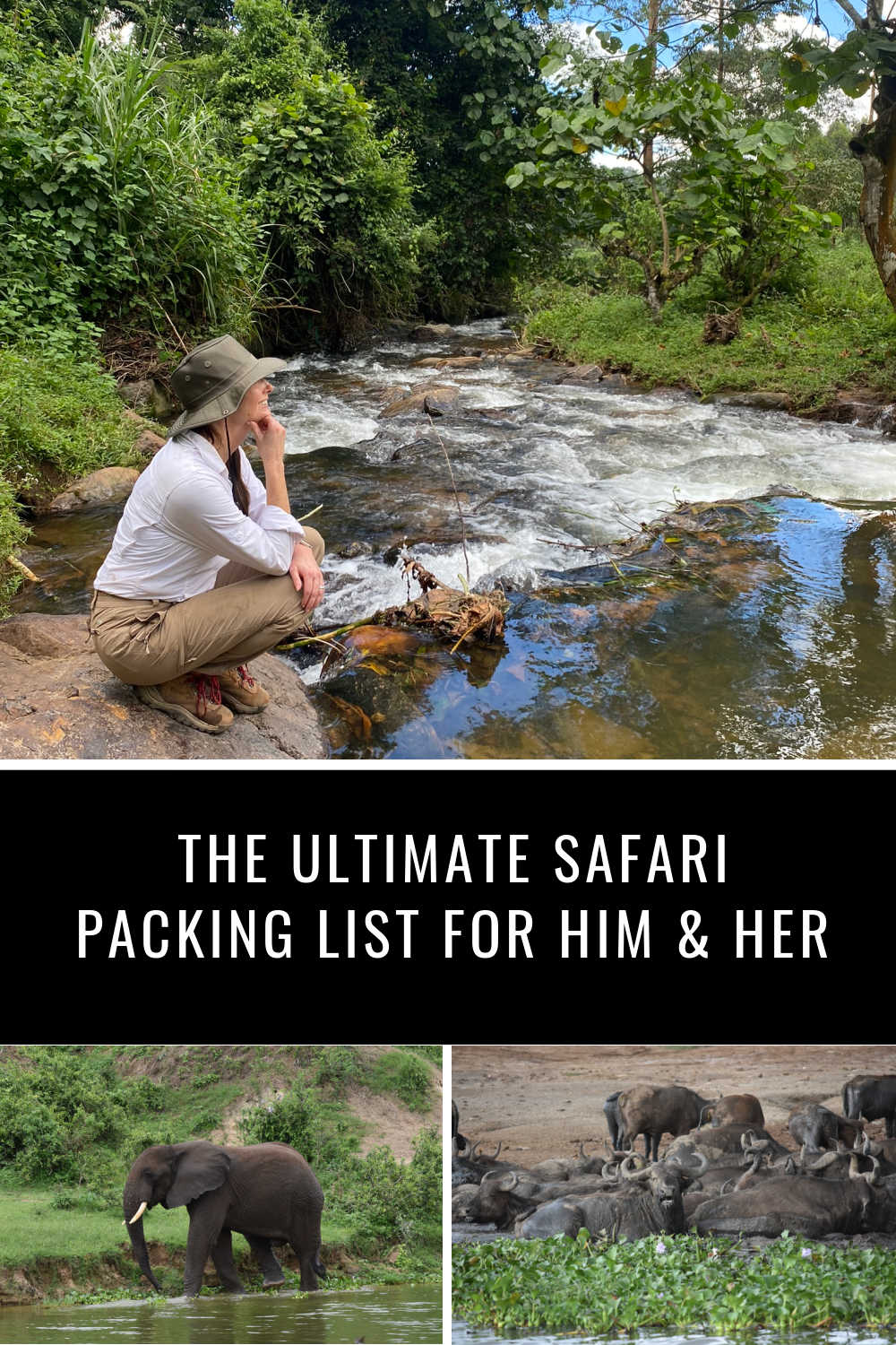 SAFARI PACKING LIST FOR COUPLES