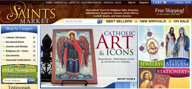 CatholicGiftStores.com - Your Favorite Catholic Store