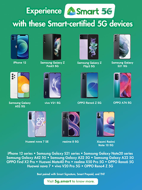 Smart 5G Certified Smartphones Philippines