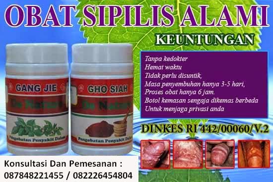 Obat Herbal Alami Penyakit Sipilis