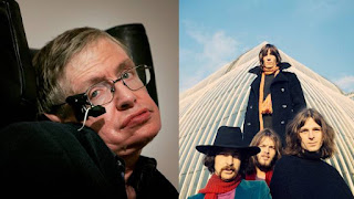 Stephen Hawking  con i Pink Floyd