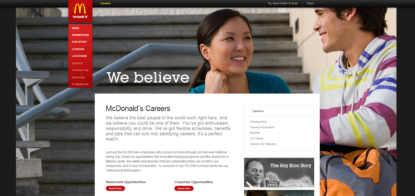 McDonalds Job Application - Career Opportunities