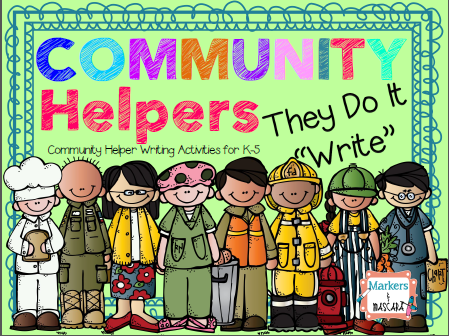 http://www.teacherspayteachers.com/Product/Community-Helpers-Do-It-Write-Writing-Pack-1413578