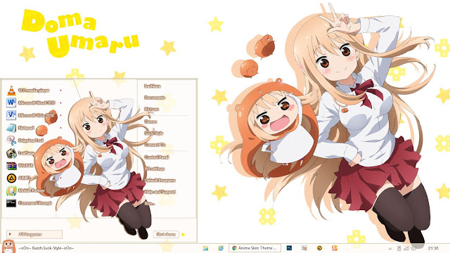 Theme Windows 8.1 and 10 Himouto Umaru-chan By Bashkara