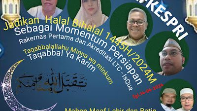 HUT ke-2 LAFKESPRI Jadi Momen Halal Bihalal Idul Fitri 1445 H/2024M Jelang Rakernas Pertama dan  Akreditasi LTC 