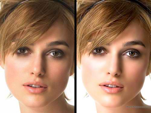 HOLLYWOOD CELEBRITIES BEFORE PHOTOSHOP  Keira Knightly 