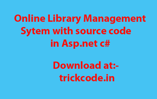 Library Management System Project in C# Source Code