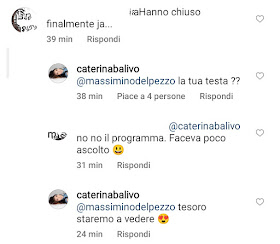 commento Caterina Balivo programma Lingo la7