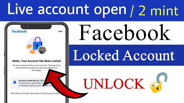 Facebook Your Account Has Been Locked