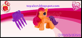 McDonalds My Little Pony Toy Promotion 2009 - Scootaloo with purple comb