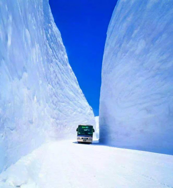 The force of Nature, Look What can do the snow - Japan