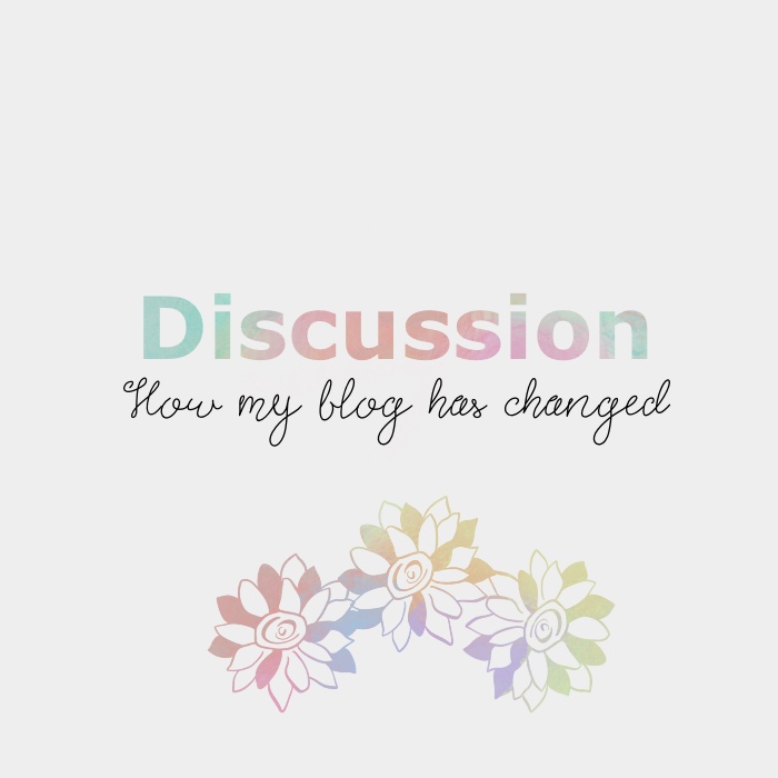 How my blog has changed