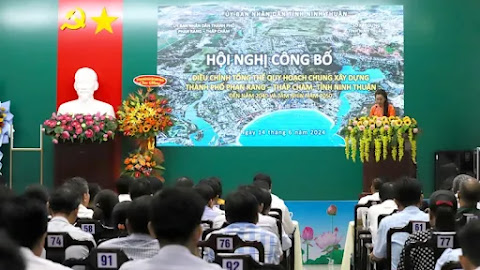 Ninh Thuận điều chỉnh quy hoạch TP Phan Rang - Tháp Chàm hướng tới tầm nhìn 2050