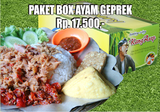 Nasi Kotak di Padasuka Bandung